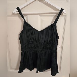Old Navy Dark Green  Camisole Top Size Large Nwt